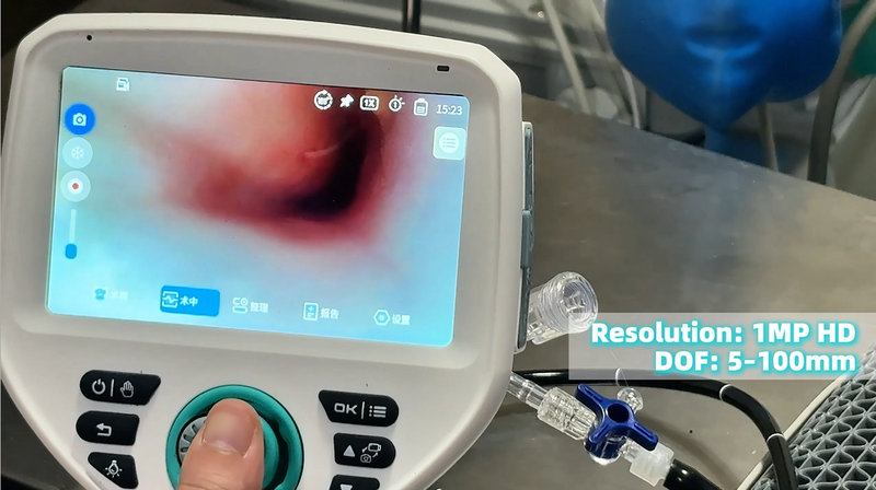 SAPro veterinary endoscope
